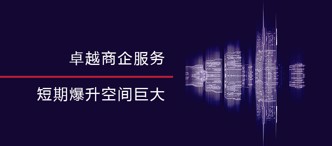 卓越商企服務(wù)，短期爆升空間巨大